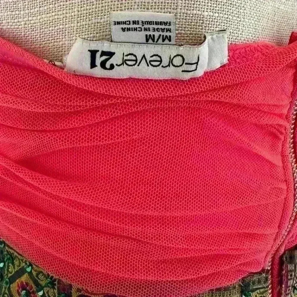Hot pink dress FOREVER21 - Picture 6 of 9